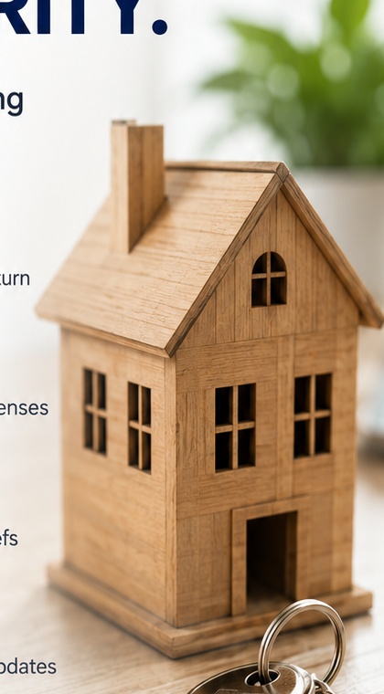 Rental property and house keys